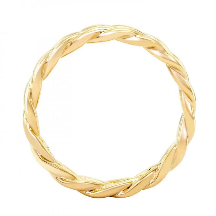 Snubní zlatý prsten 24427