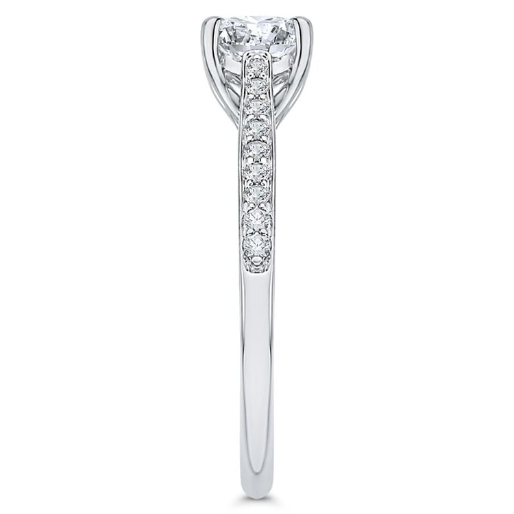 Zlatý diamantový zásnubní prsten 46241