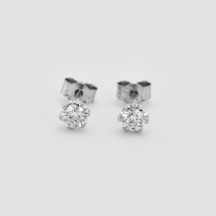 Zlaté náušnice s diamanty 41964